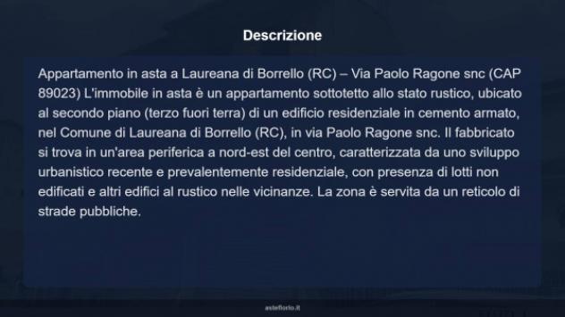 Immobile in asta di 108 m² in vendita a Laureana di Borrello - Foto 18