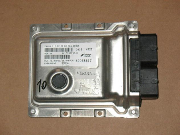 52068617 ECU Centralina fiat panda 1.2 52068617 9gf.te hw003 9gfte