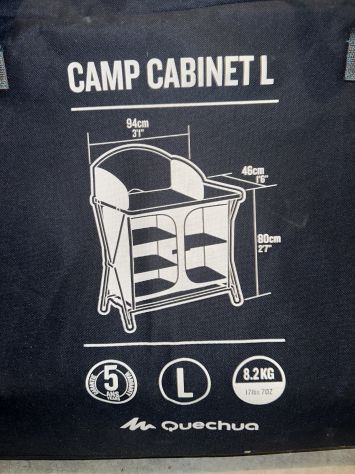 Tenda da campeggio + accessori usati 1 volta. - Foto 7