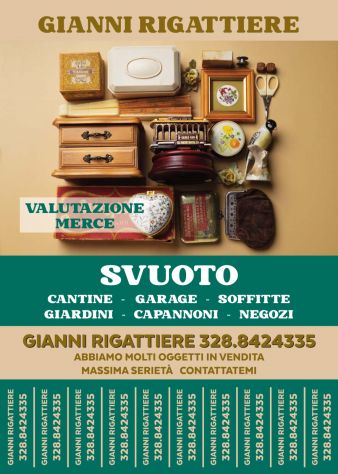SVUOTO CANTINE GARAGE SOFFITTE