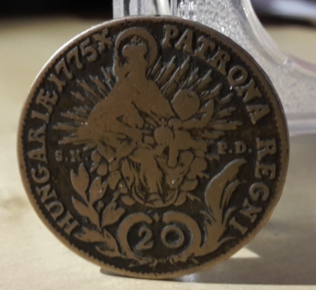 UNGHERIA, 20 KRAJZCAR 1775, Patrona del regno dell'Ungheria. - Foto 9