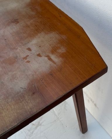 Tavolo in Legno con Piano Ottagonale - Foto 3