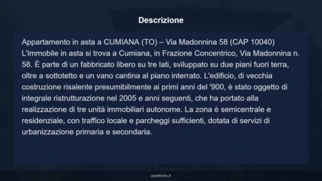 Immobile in asta di 55 m² in vendita a Cumiana - Foto 12