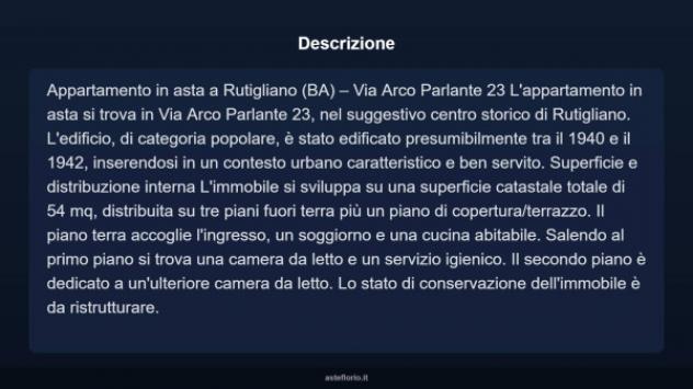 Immobile in asta di 54 m² in vendita a Rutigliano - Foto 16