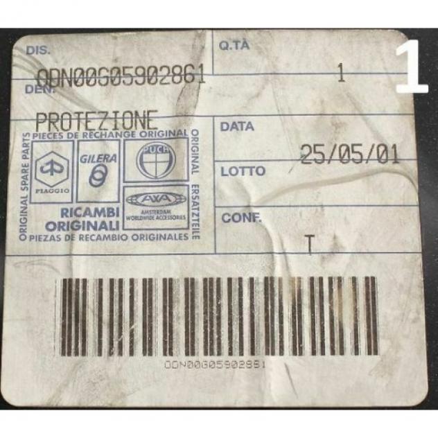 Carena inferiore Derbi Atlantis - 86690100W2N 86604600WN35 - Foto 6