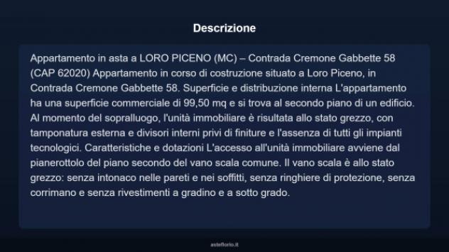 Immobile in asta di 99 m² in vendita a Loro Piceno - Foto 7