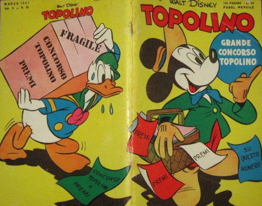 TOPOLINO CERCO FUMETTI.