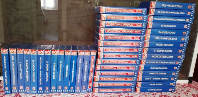 istituto luce vhs storiche dei vari periodi 43 cassette - Foto 4