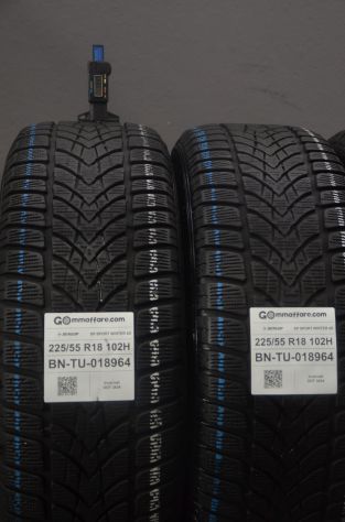 Dunlop Winter 4D 225/55 R18 usate x4 - Foto 2