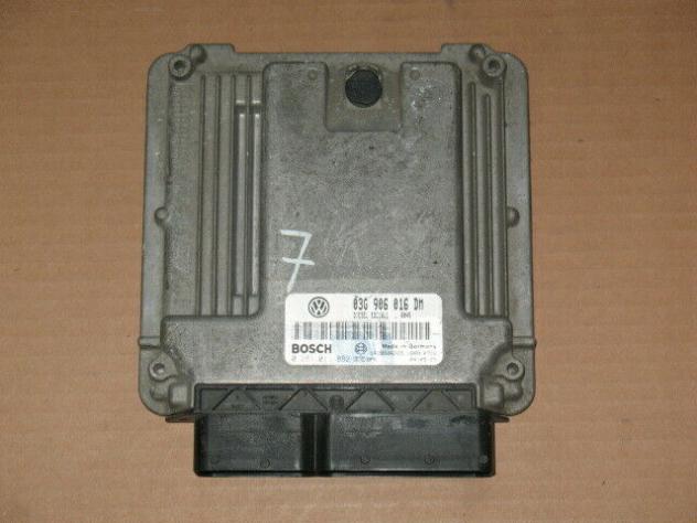 0281011882 ECU VW VOLKSWAGEN CADDY 1.9 TDI 03G906016DM 0281011882 EDC16U1