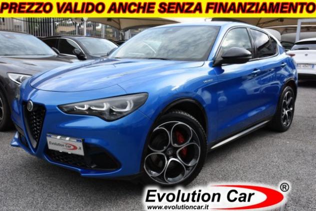 ALFA ROMEO Stelvio 2.2 Turbodiesel 210 CV AT8 Q4 Veloce *BLU MISANO* rif. 23765085