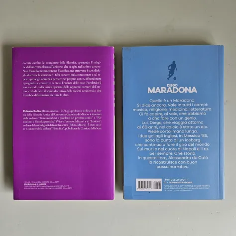 Socrate, Maradona - De Calò, Torno - Gazzetta, Corriere - 2020 - TRACCIATA! - Foto 2