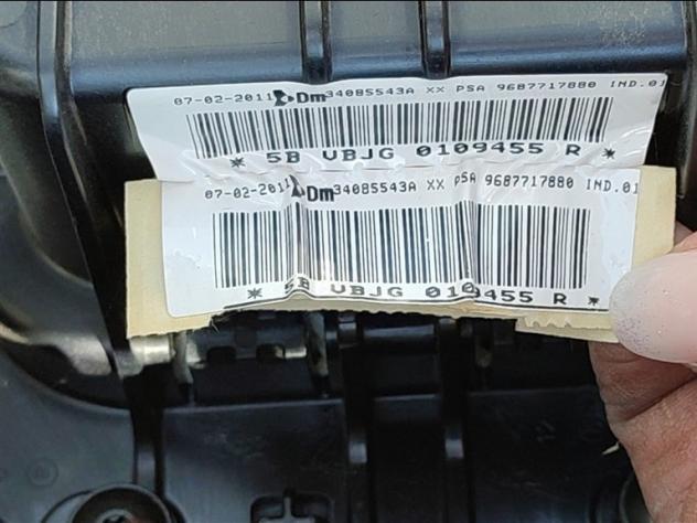 CRUSCOTTO COMPLETO DI AIRBAG PASSEGGERO CITROEN C5 Berlina 3° Serie 8231T7 DW10BTED4-RHF-RH01 (08) - Foto 8