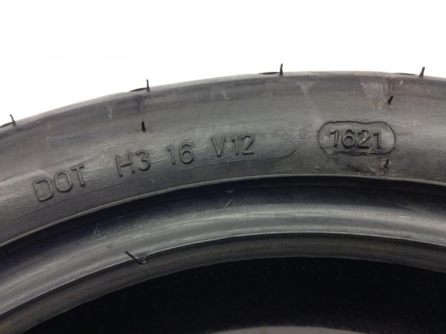 PNEUMATICO TYRE MITAS SCOOTER 120/70 RAGGIO 12 58 P DOT 1621 - Foto 5
