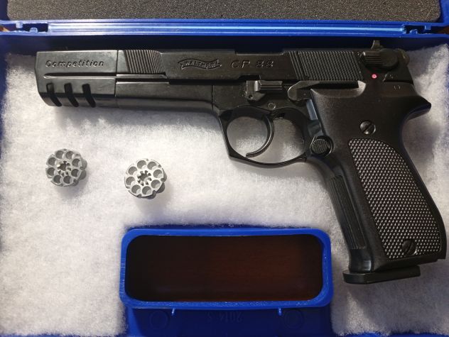 Pistola aria compressa libera vendita Walther cp88 Competition cal. 4,5 - Foto 3