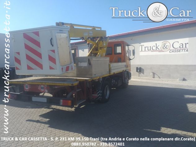 RIF.804 IVECO EUROCARGO 80 E 18 – 1997 – PIATTAFORMA AEREA CON CESTELLO – EURO 2 - Foto 7