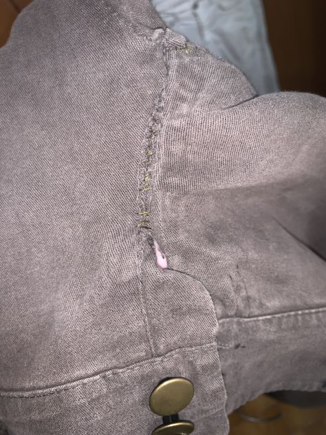 PANTALONI DA DONNA ELASTICIZZATI,VINTAGE,A VITA BASSA,MARRONE SCURO,CON 5 TASCHE - Foto 8