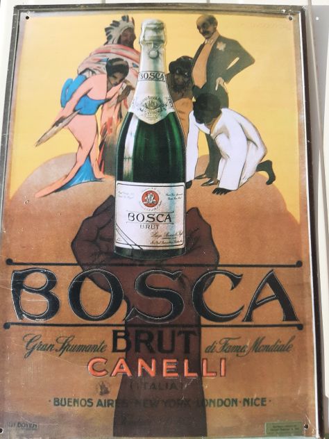 INSEGNA BOSCHI GRAN SPUMANTE BRUT TARGA IN RILIEVO - Foto 5