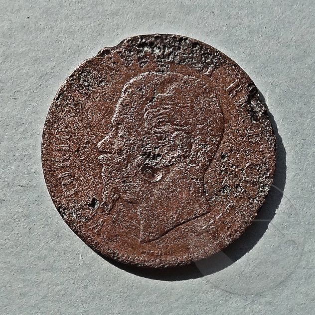 ITALIA 1863 Monete 10 Centesimi - B e BB - Foto 2