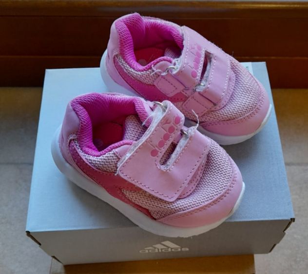 scarpa ginnastica tg 20 Diadora rosa - Foto 3