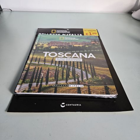 Toscana, Bellezze d'Italia - National Geographic - Centauria - 2026 - TRACCIATA! - Foto 2