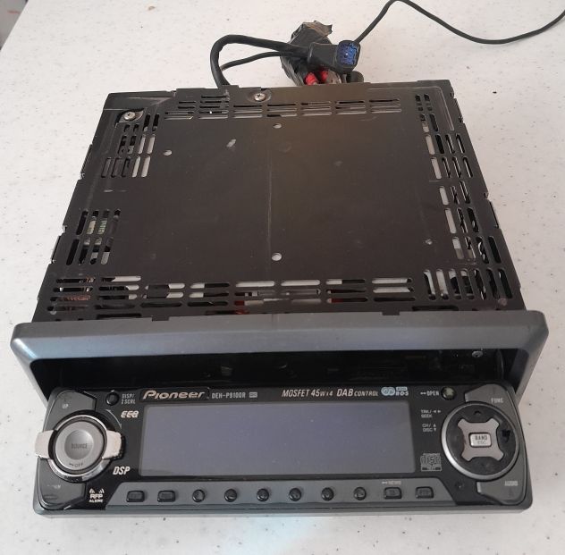 Pioneer DEH-P9100R CD Radio amplificatore MD per auto. da riparare