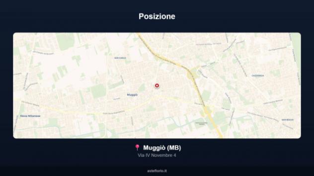 Immobile in asta di 40 m² in vendita a Muggiò - Foto 4