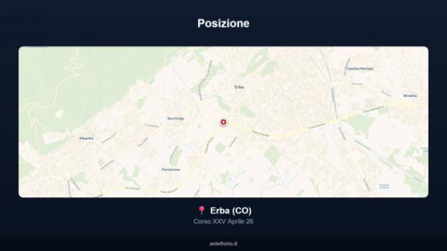 Immobile in asta di 232 m² con più di 5 locali e box auto doppio in vendita a Erba - Foto 17