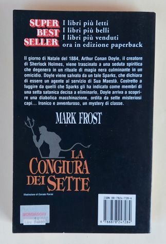 LA CONGIURA DEI SETTE di Mark Frost 1°Ed:Sperling Paperback, marzo 1997 - Foto 2