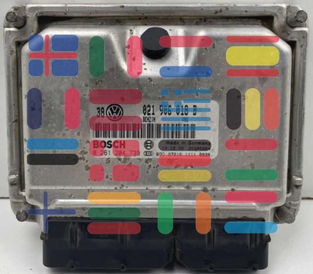 0261204739 021906018B Volkswagen centralina motore Bosch