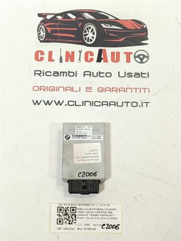 CENTRALINA GANCIO DI TRAINO MINI Countryman 1° Serie 6135 9221180 55892110 N16B16A (10)