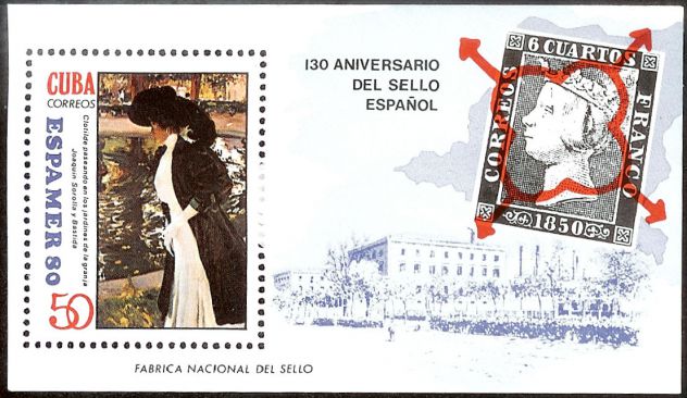 CUBA serie Foglietti 1980-1985 - Foto 2