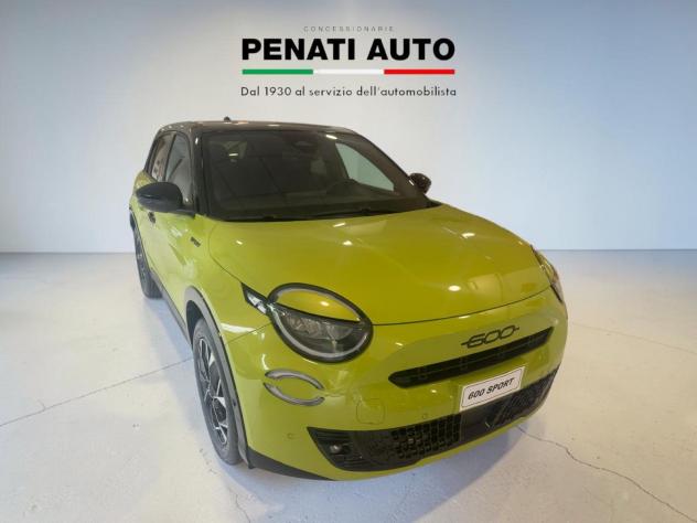 FIAT 600 1.2 Hybrid 145cv Sport Ed Milano Cortina 26 - Foto 2