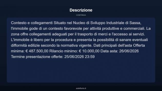 Immobile in asta di 1500 m² in vendita a L'Aquila - Foto 9