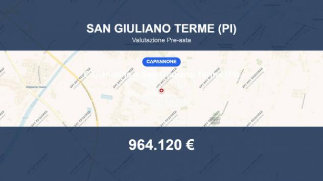 Immobile in asta di 210 m² in vendita a San Giuliano Terme