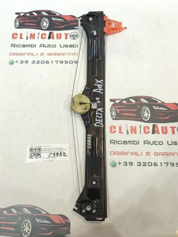 MECCANISMO ALZAVETRO ANT. DX LANCIA Delta 3° Serie 51943448 198A2000 (0811) - Foto 3