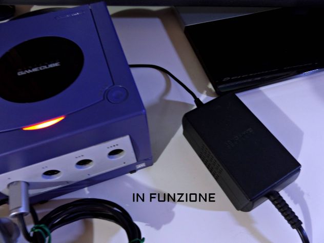 Alimentatore Nintendo GAME CUBE ORIGINALE, Funzionante - Foto 2