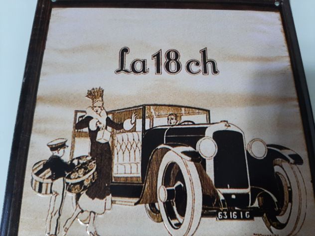 PEUGEOT LA 18 CH IN RILIEVO