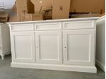 NUOVA CREDENZA DI VERO LEGNO CON 3 PORTE E 3 CASSETTI