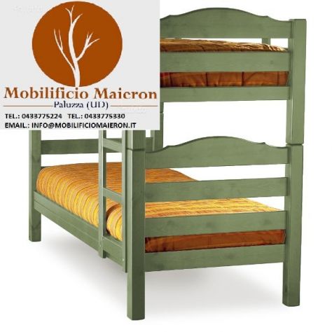 Mobili Rustici Siena Per Arredamento Hotel Alberghi B&amp;B : Letti Castello Legno