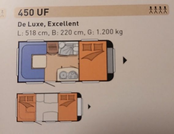 HOBBY 450 UF Excellent - ALL INCLUSIVE - Foto 5
