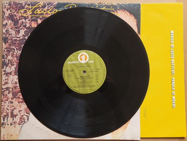 LUCIO BATTISTI -Io Tu Noi Tutti- LP 1977 - Foto 2