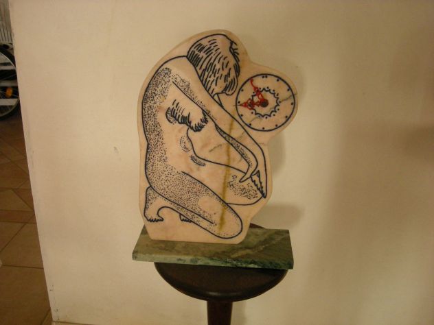 orologio di marmo