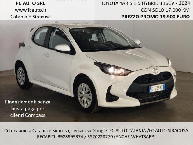 Toyota Yaris Hybrid 116cv - UNICO PROPRIETARIO - PARI AL NUOVO
