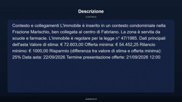 Immobile in asta di 109 m², box auto in vendita a Fabriano - Foto 18