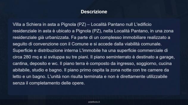 Immobile in asta di 280 m², box auto in vendita a Pignola - Foto 18