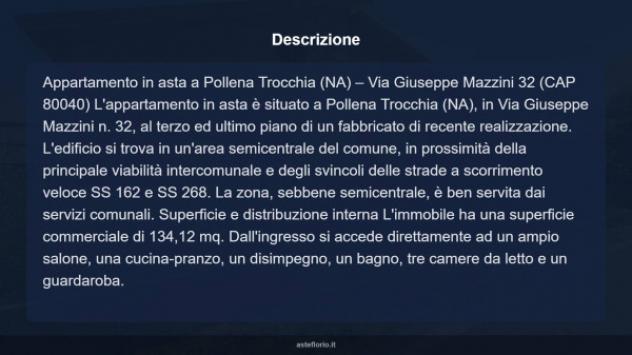 Immobile in asta di 134 m² con più di 5 locali in vendita a Pollena Trocchia - Foto 18