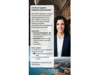 Lezioni private con Erika