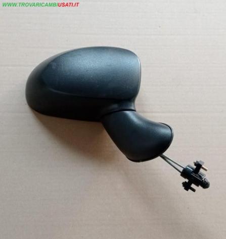 RETROVISORE EST.D.(versione con regolazione manuale) NERO GOFFRATO MANUALE  Vetri e Retrovisori  Cristalli  Retrovisori  Retrovisore CHEVROLET - MATIZ