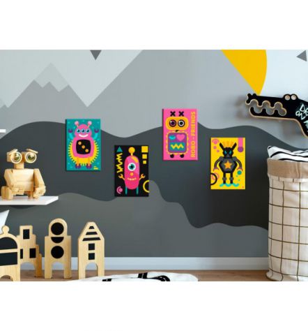 Quadro Fai Da Te Per Bambini N. 17 Arredalacasa Spedizione Gratis - Foto 2